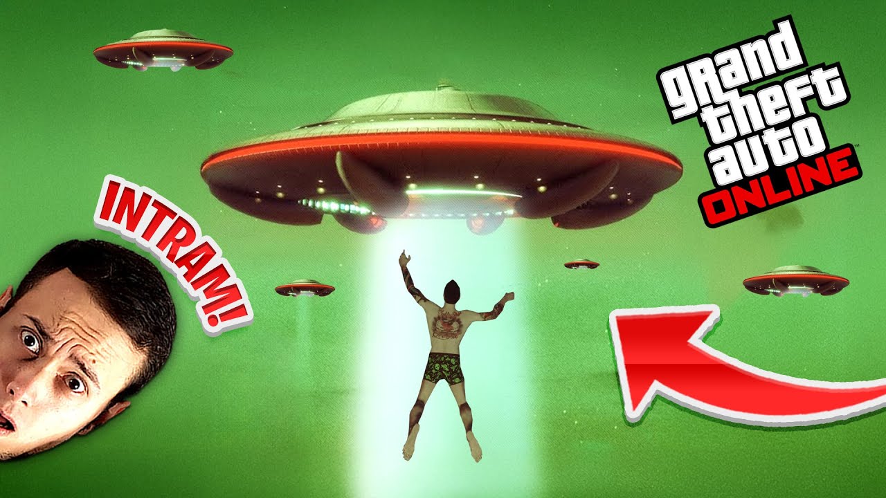 INTRAM in nava EXTRATERESTRA in GTA 5 Online! CE ?