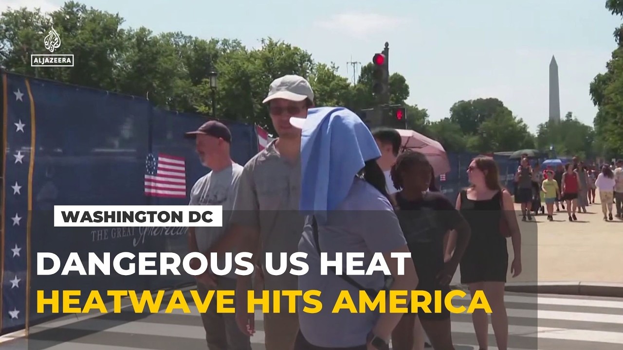 Extreme heat disrupts US independence day celebrations