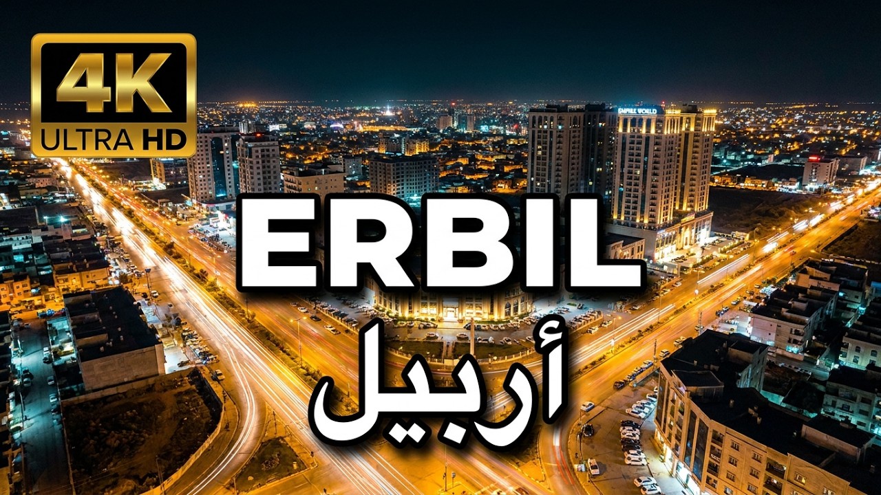 ERBIL 4K Drone KURDISTAN