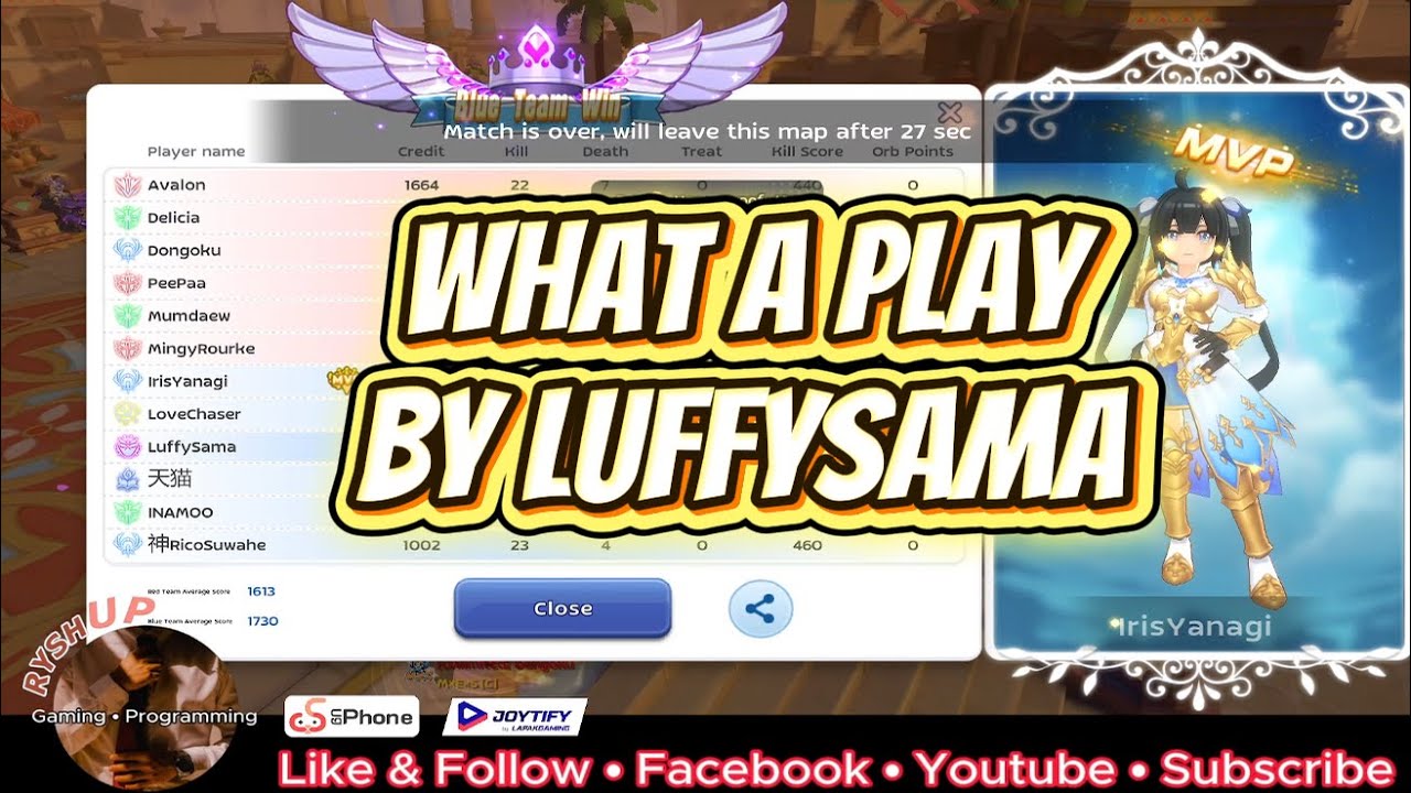 Ragnarok M Classic: Last 6v6 of the Season! LuffySama is OUT OF THIS WORLD!