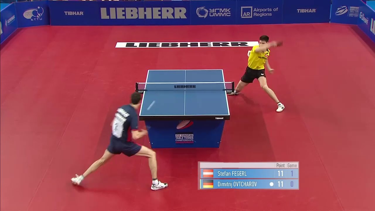 2015 ETTC MT-Final: AUT vs GER (2) Stefan FEGERL - Dimitrij OVTCHAROV [HD] [Full Match]