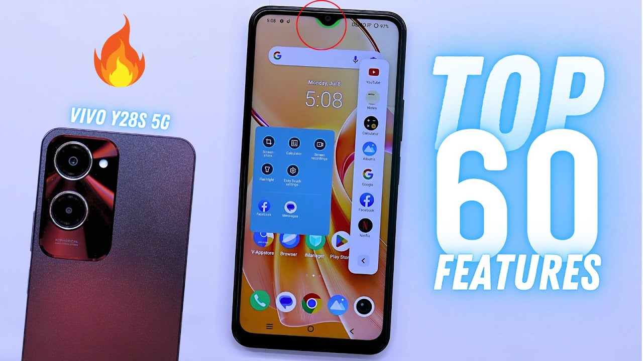 Vivo Y28s 5G Tips And Tricks - Top 60++ Hidden Features | Hindi-हिंदी