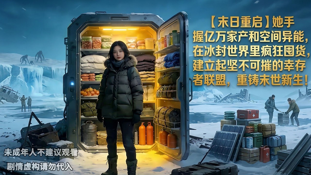 极寒末世倒计时30天，重生千金觉醒空间异能，囤亿万物资打造最强末日庇护所【凛冬末世：空间囤货暖余生】#极寒末世 #空间异能 #末日囤货 #天天剧场