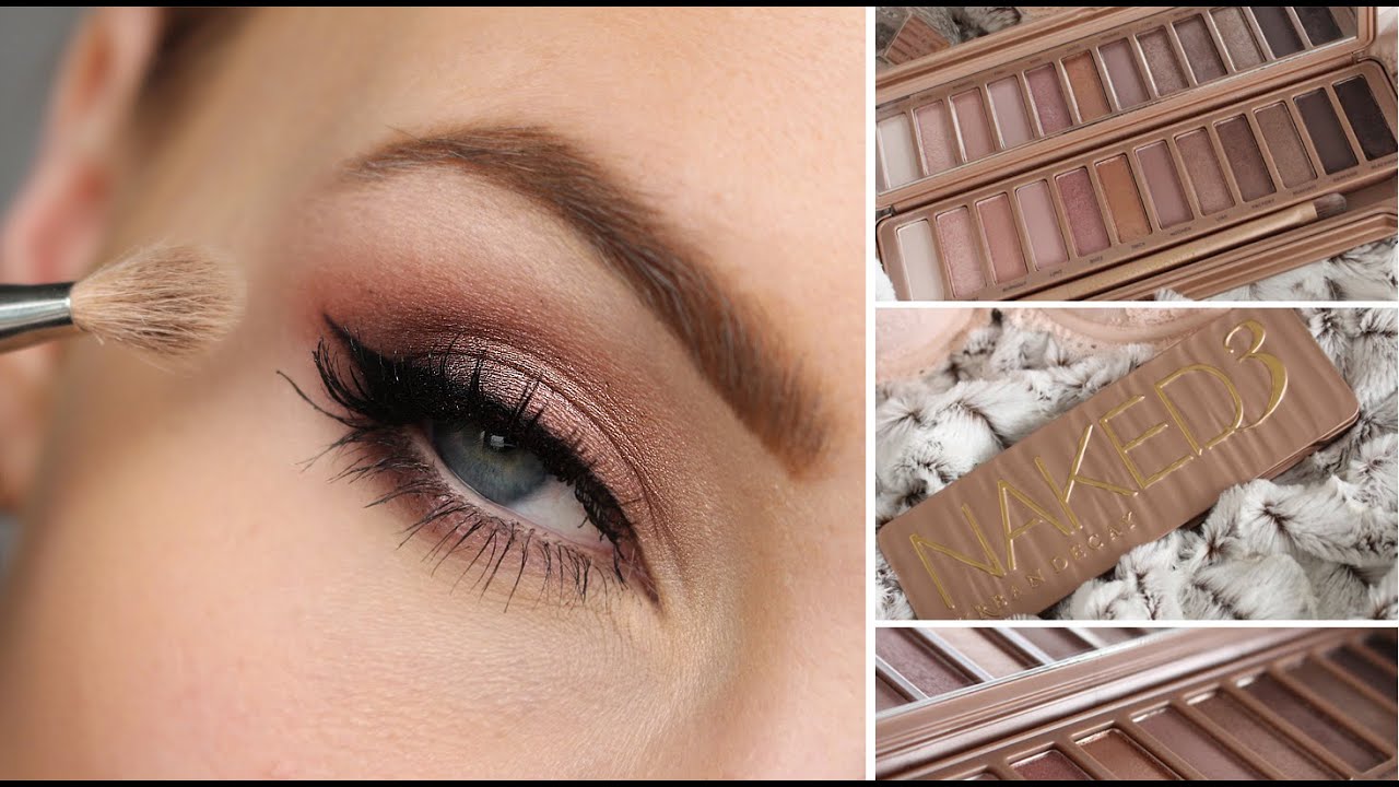 URBAN DECAY NAKED 3 EYESHADOW PALETTE TUTORIAL