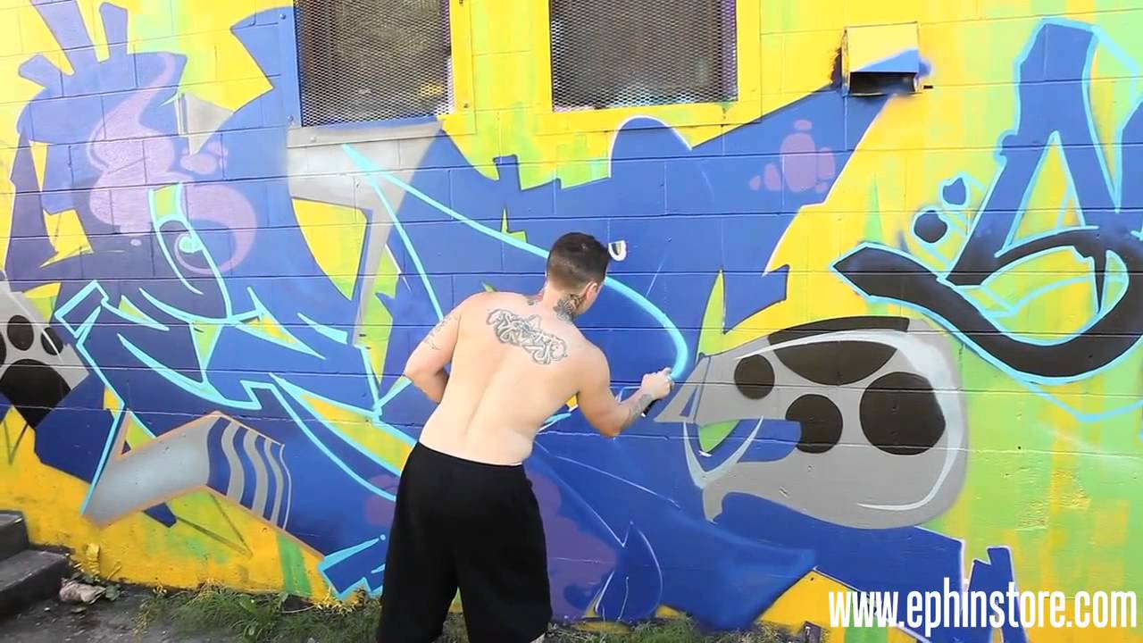 GRAFFITI -  SNAK THE RIPPER & KEEP6 LiveToKillDieToCreate #8