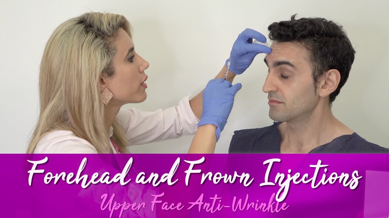 Upper Face Anti-Wrinkle Injections | 3/4: SAFE INJECTING WALKTHROUGH