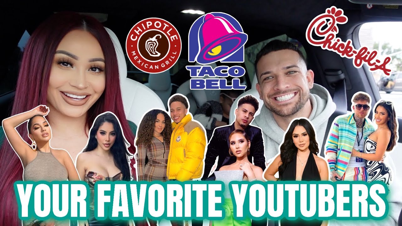 EATING YOUTUBERS LAST FAST FOOD MEAL!!
