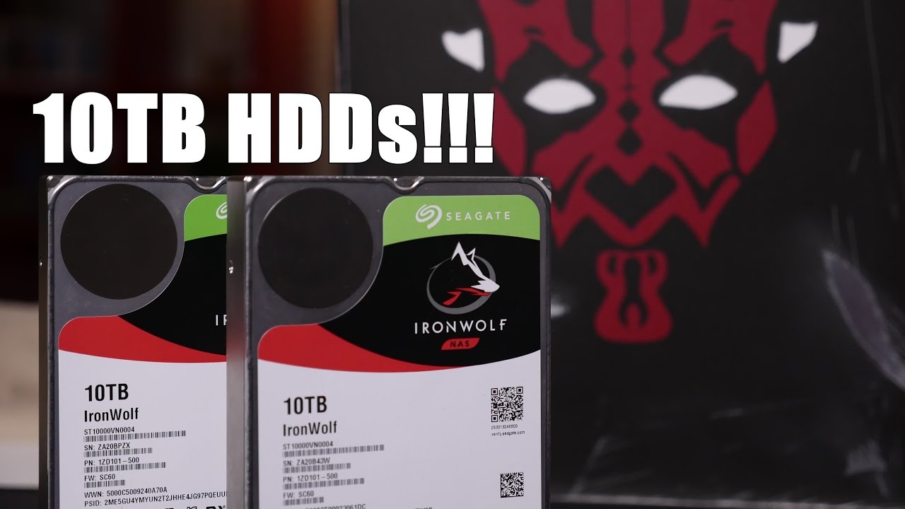10TB Seagate IronWolf NAS HDDs Overview
