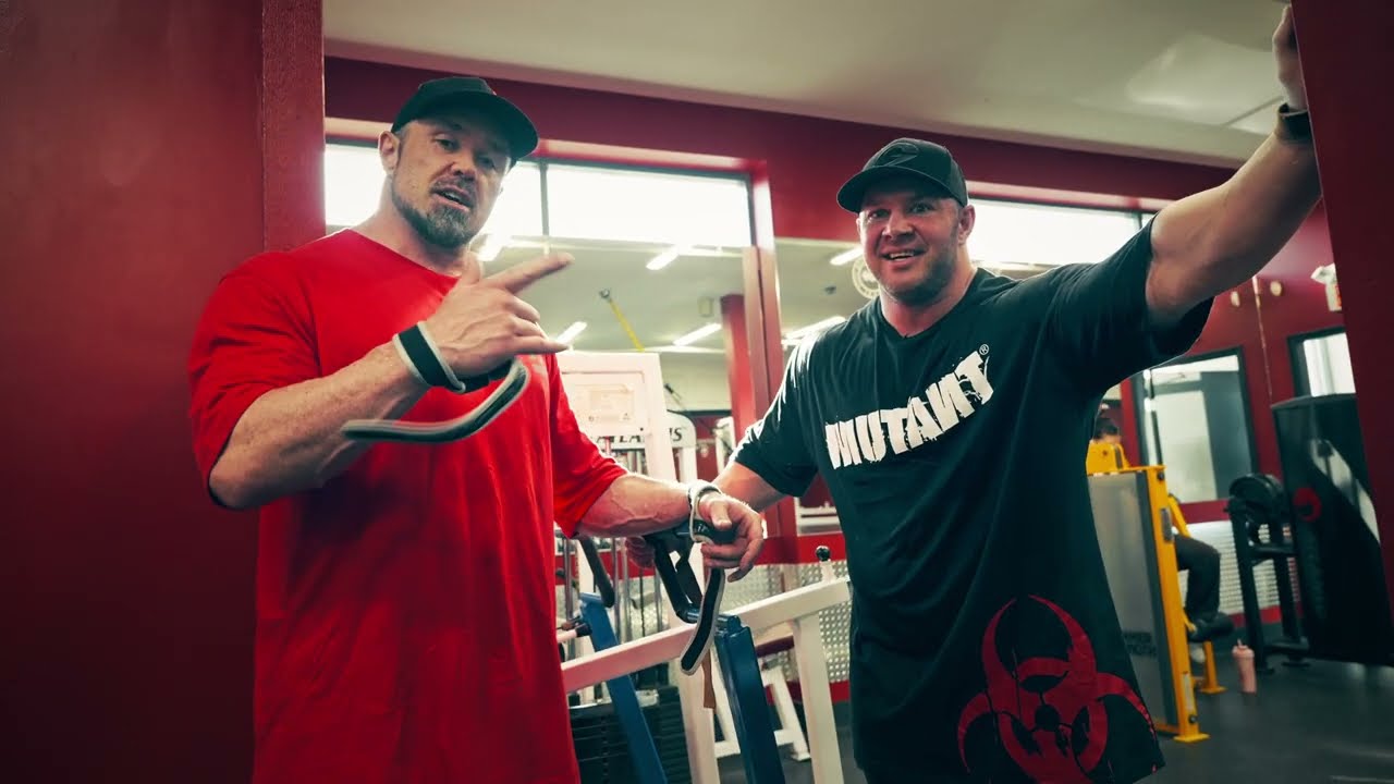 Brutal BACK WORKOUT with Dido and Big Ron 🏋️👊