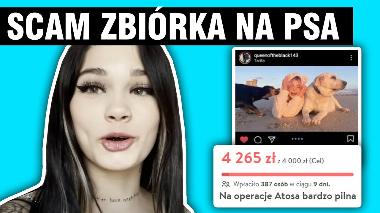 QUEEN OF THE BLACK OSZUKAŁA NA CHOREGO PSA WIDZÓW?