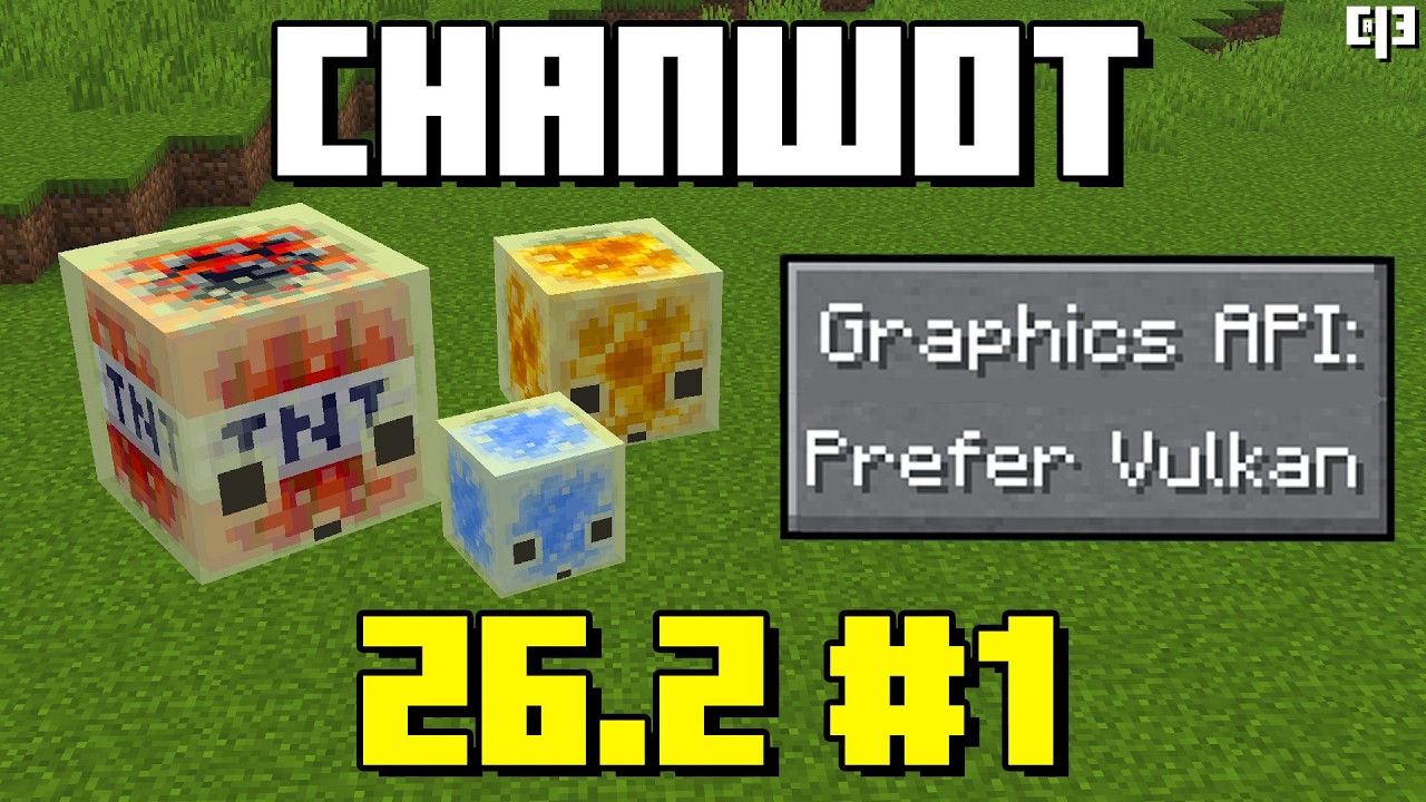 НОВЫЙ МОБ и VULKAN API в Майнкрафт 26.2 | Обзор 1 снапшота майнкрафта 26.2