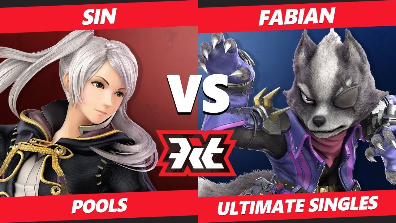 Smash Ultimate Tournament - Sin (Robin) Vs. Fabian (Wolf)  KiT SSBU Singles Pools WR3