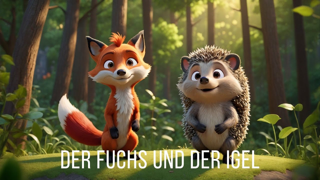 Fabeln f&uuml;r Kinder - Der Fuchs und der Igel