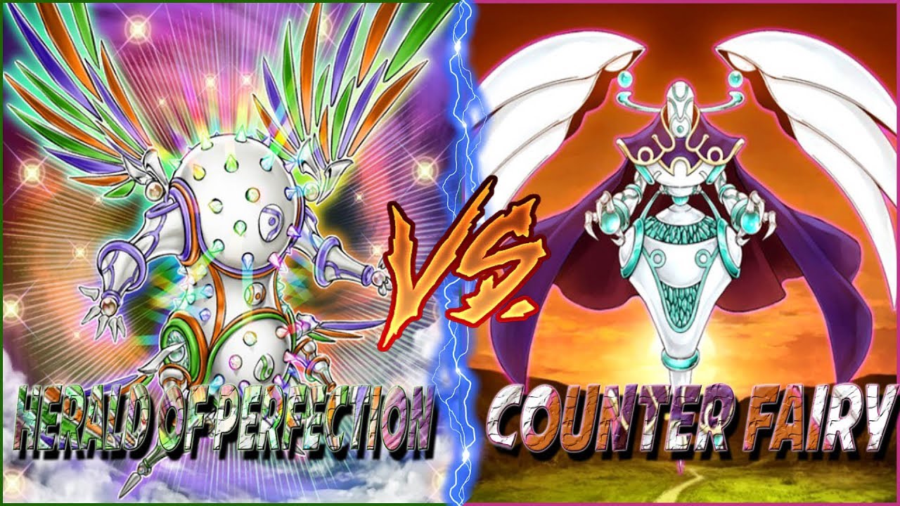 YUGIOH LIVE DUEL: HERALD OF PERFECTION VS COUNTER FAIRY (WAVE OF LIGHT DECKS!)