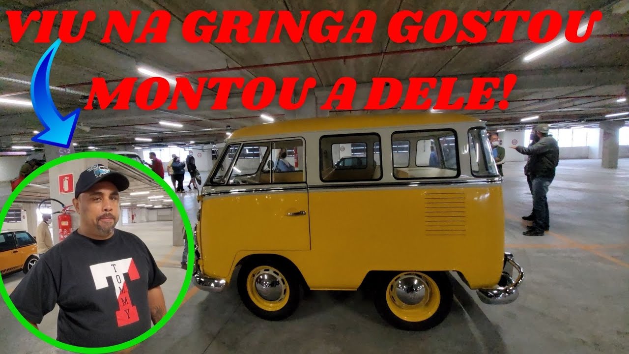✅FILMEI UMA MINI KOMBI 1974 AMARELA