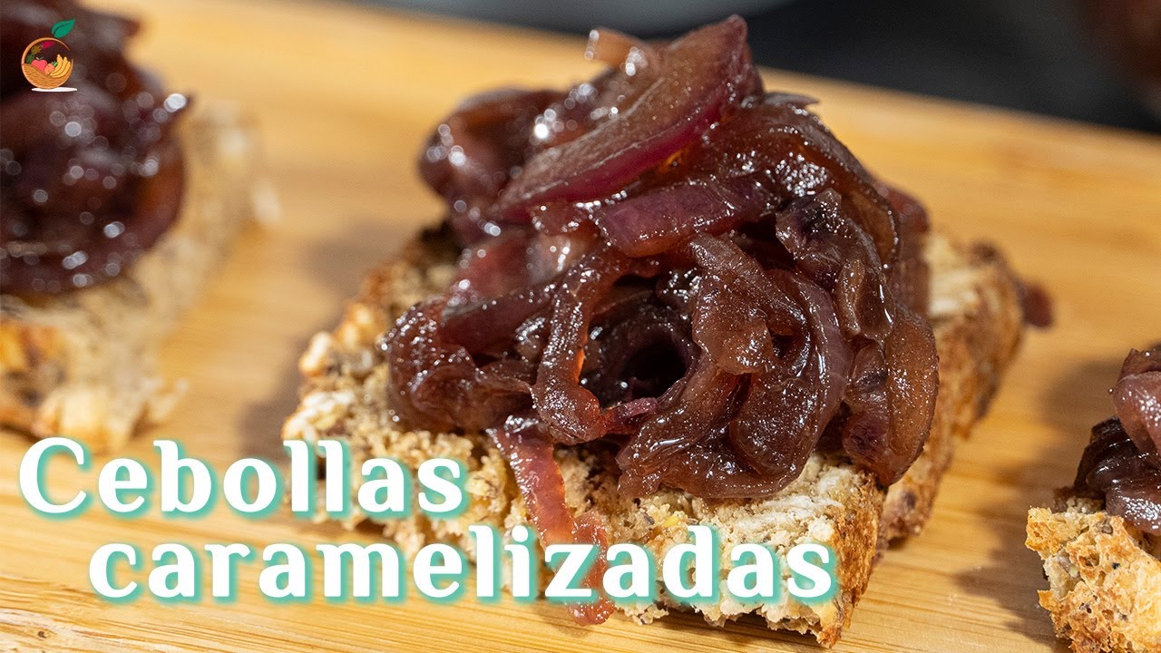 Prueba estas deliciosas Cebollas Caramelizadas || Sin gluten ni lactosa 💚