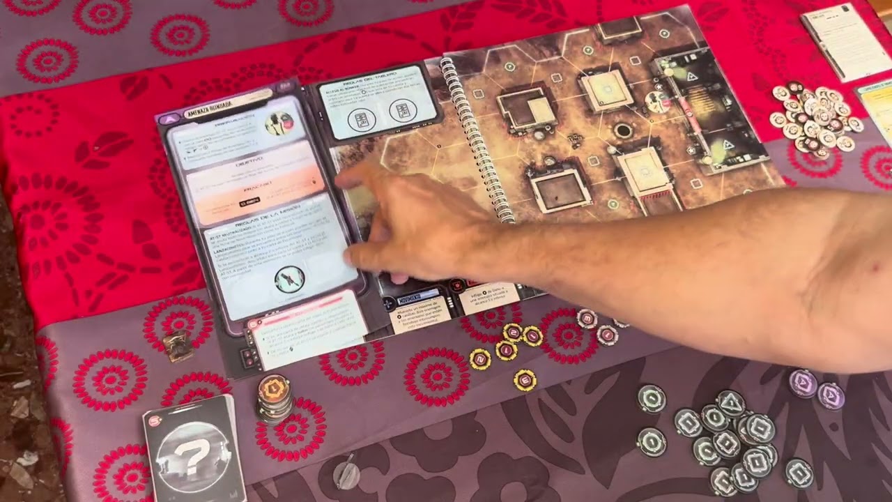 STAR WARS. THE MANDALORIAN ADVENTURES. Partida al juego de mesa