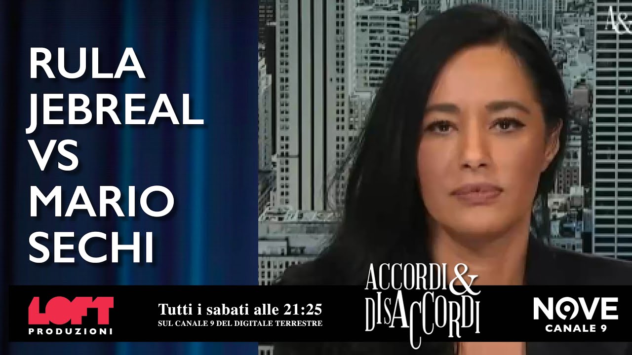 Rula Jebreal vs Mario Sechi