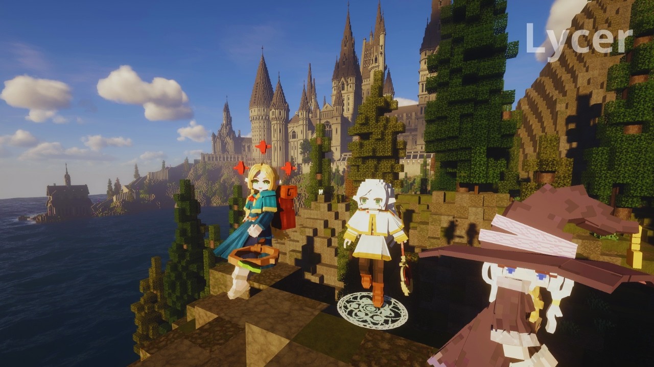 Minecraft music but her smile felt like home