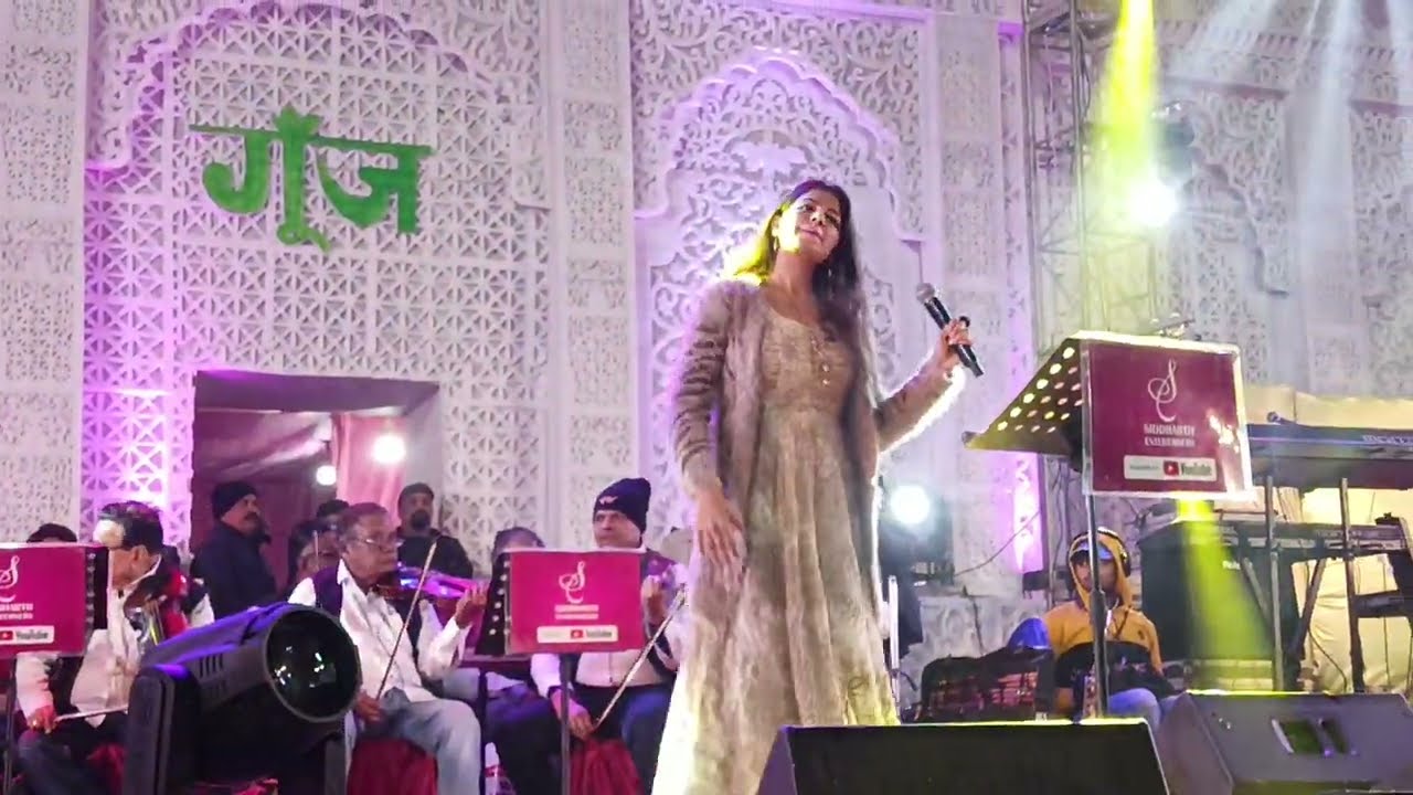 sun raha hai song live concert in gunj mahotsav silli 