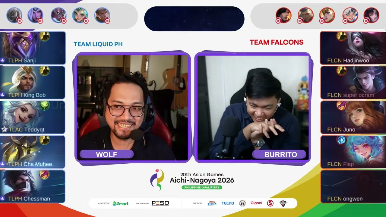 Day 2 Grand Finals Team Falcons vs TLPH Game 1