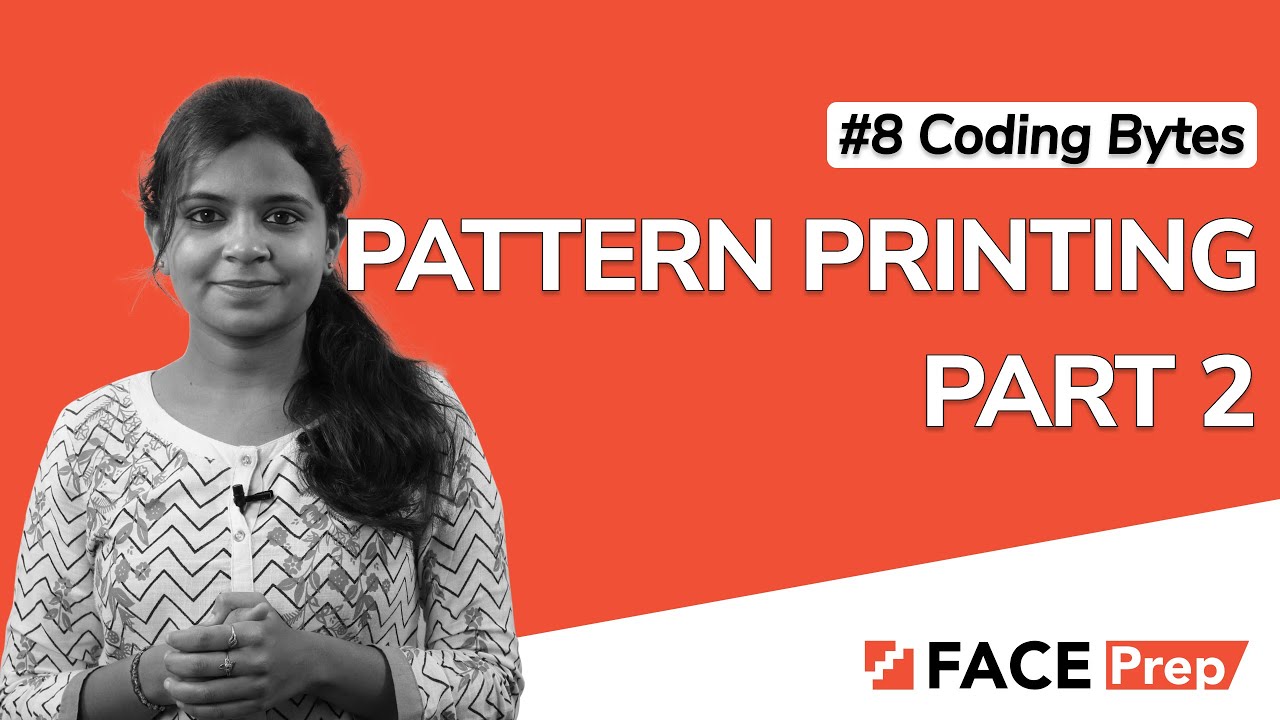 Pattern Programs Part 2 | Full Pyramid Pattern Program in C | #8 Coding Bytes