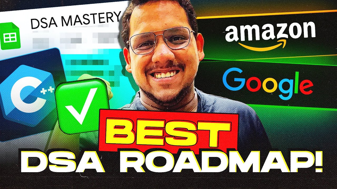 BEST ROADMAP for Data Structures And Algorithms | UNIQUE WAY | DSA 251 by Parikh Jain | DSA Roadmap