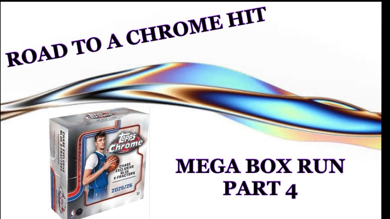 МЫ СНОВА УДАРИЛИ! SSP «Case Hit» 2025-26 Topps Chrome Mega Box, 2 шт.