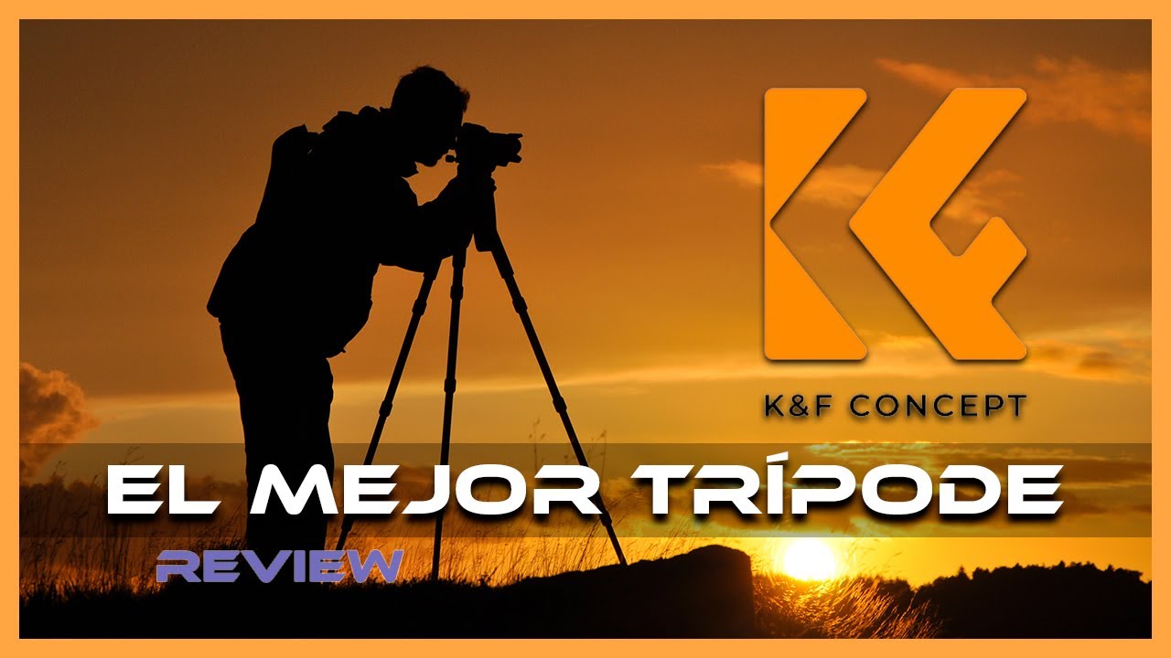 El MEJOR trípode de K&F CONCEPT | review del X284C4+BH-36