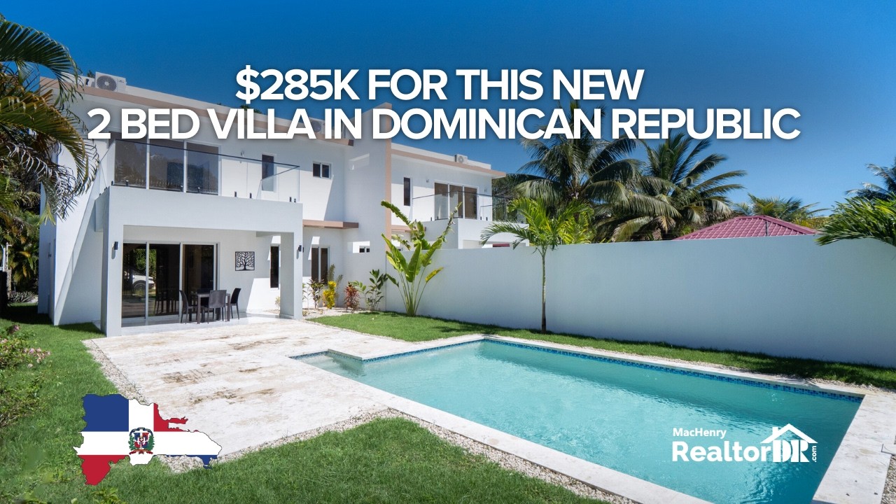 2 Bedroom Duplex For Sale in Upcoming Neighborhood in Cabarete, Dominican Republic