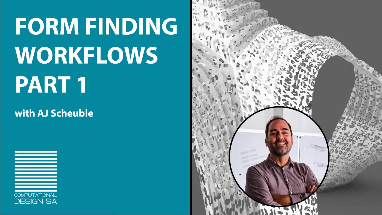Form Finding with Grasshopper & Kangaroo: Watch AJ Scheuble!