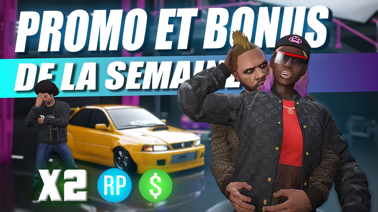 GROS BONUS ! PROMO ET BONUS DE LA SEMAINE - GTA ONLINE