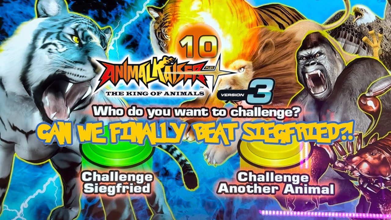 *НАША ВТОРАЯ ПОПЫТКА ПРОТИВ ЗИГФРИДА!!* Animal Kaiser Plus Версия 3!!!