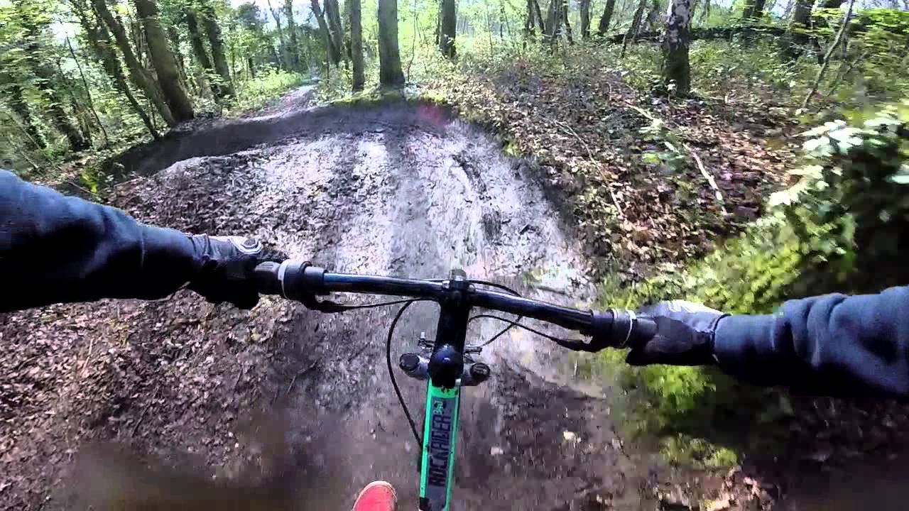 MTB without MTB [340 Rockrider Test ON FREERIDE DH TRACK] [1/2]