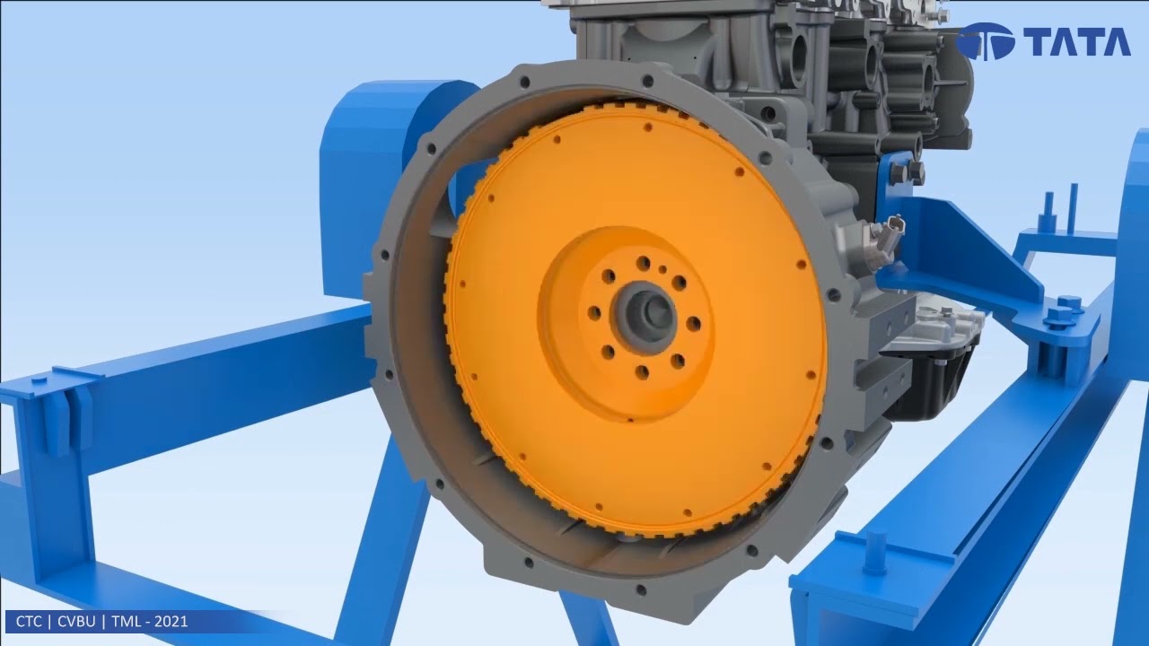 Khan Motors Garage Tata Engine 3.3L  Disassembly Procedure