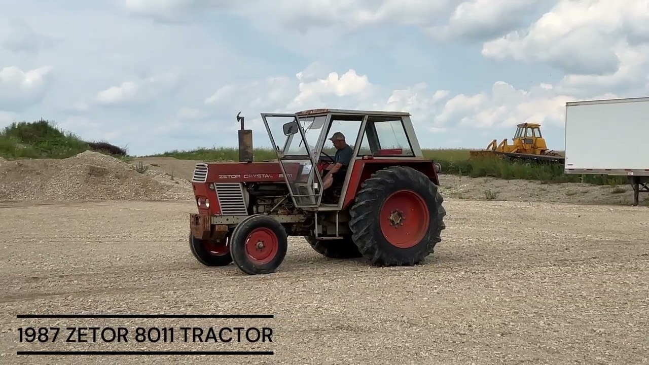 1987 ZETOR 8011 TRACTOR