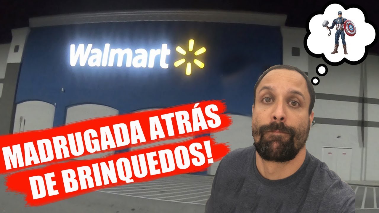Fomos pro Walmart de Orlando na madrugada atrás de action figures e brinquedos / Toys e Travels