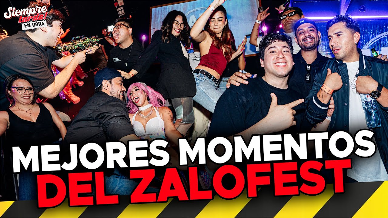 LOS MEJORES MOMENTOS DEL ZALOFEST 2.0 | HACEMOS EL INTERCAMBIO NAVIDE&Ntilde;O #siempretarde #zalo