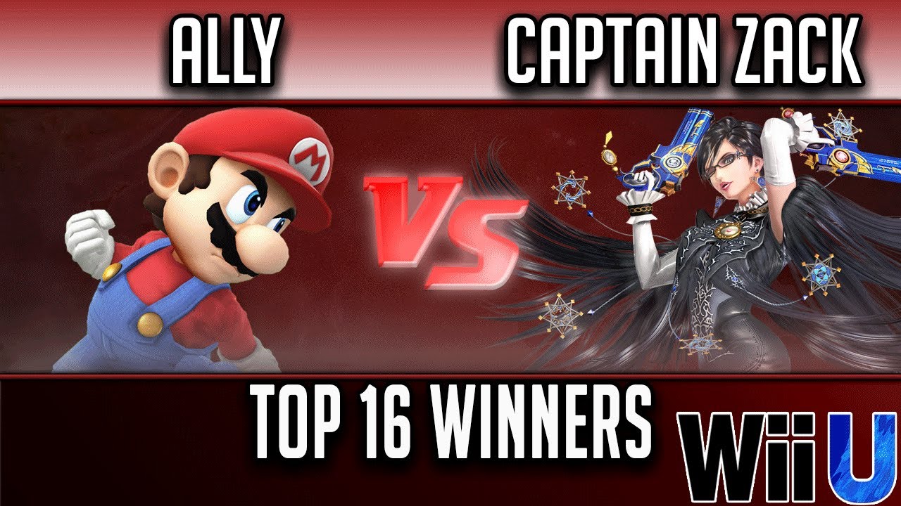 SBR3 TOP 16 WINNERS - Ally (Mario) vs Captain Zack (Bayonetta)
