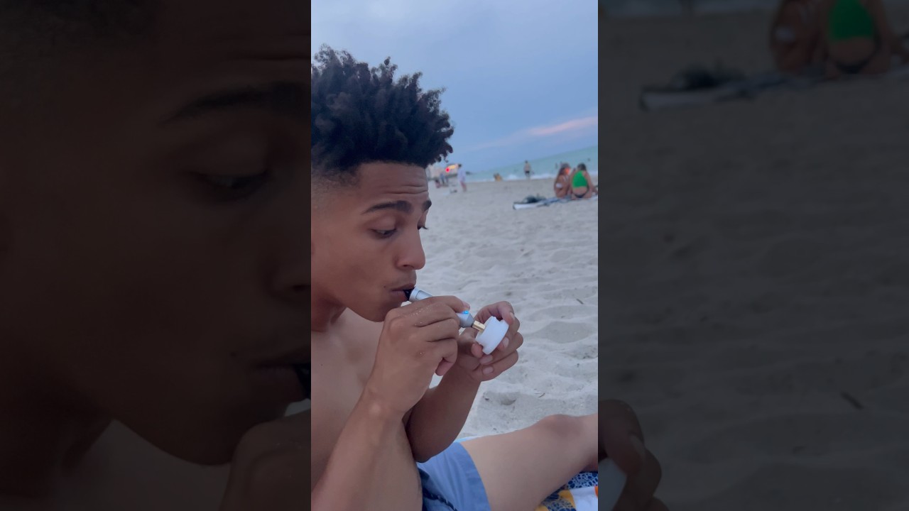 DABS AT THE BEACH 🌊 #shorts