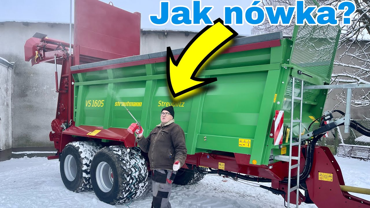 #535- Mycie i konserwacja rozrzutnika! Jak dbasz tak masz! Tata kręci vloga! Ile paliwa wzięła myjka