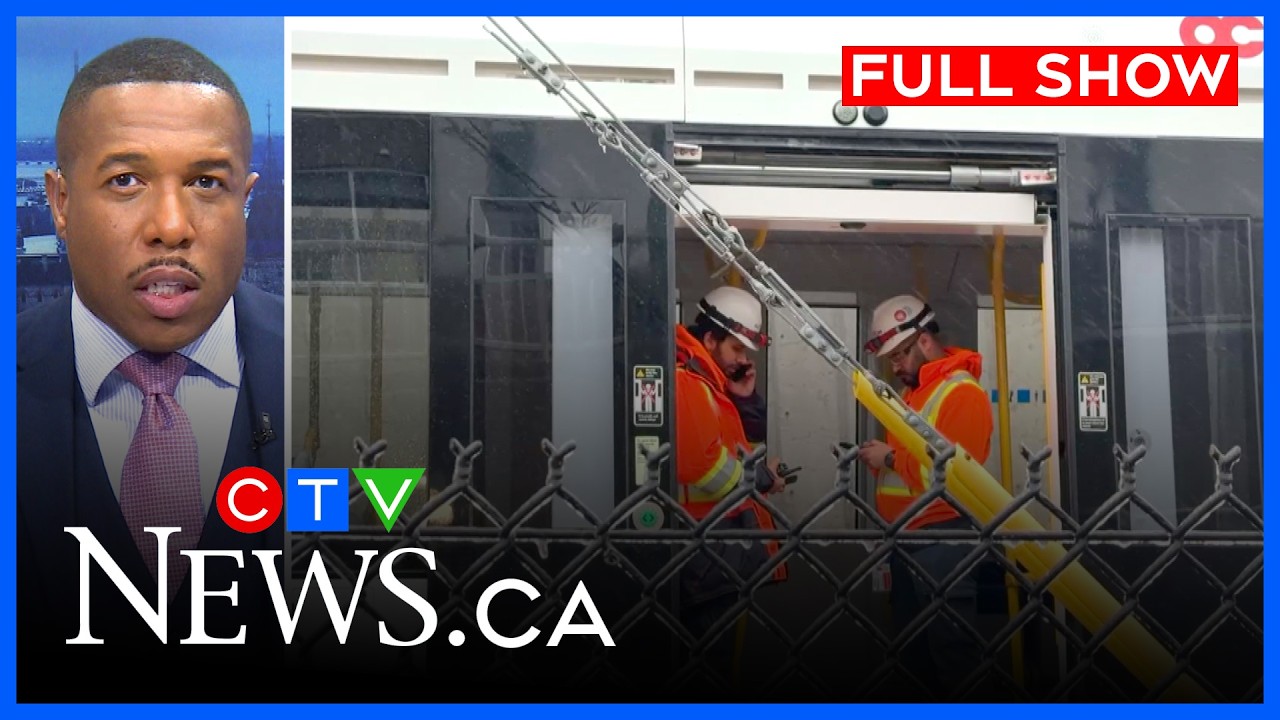 O-Train passengers stuck after overhead power lines snap | CTV News at Five for Wed. March 11, 2026