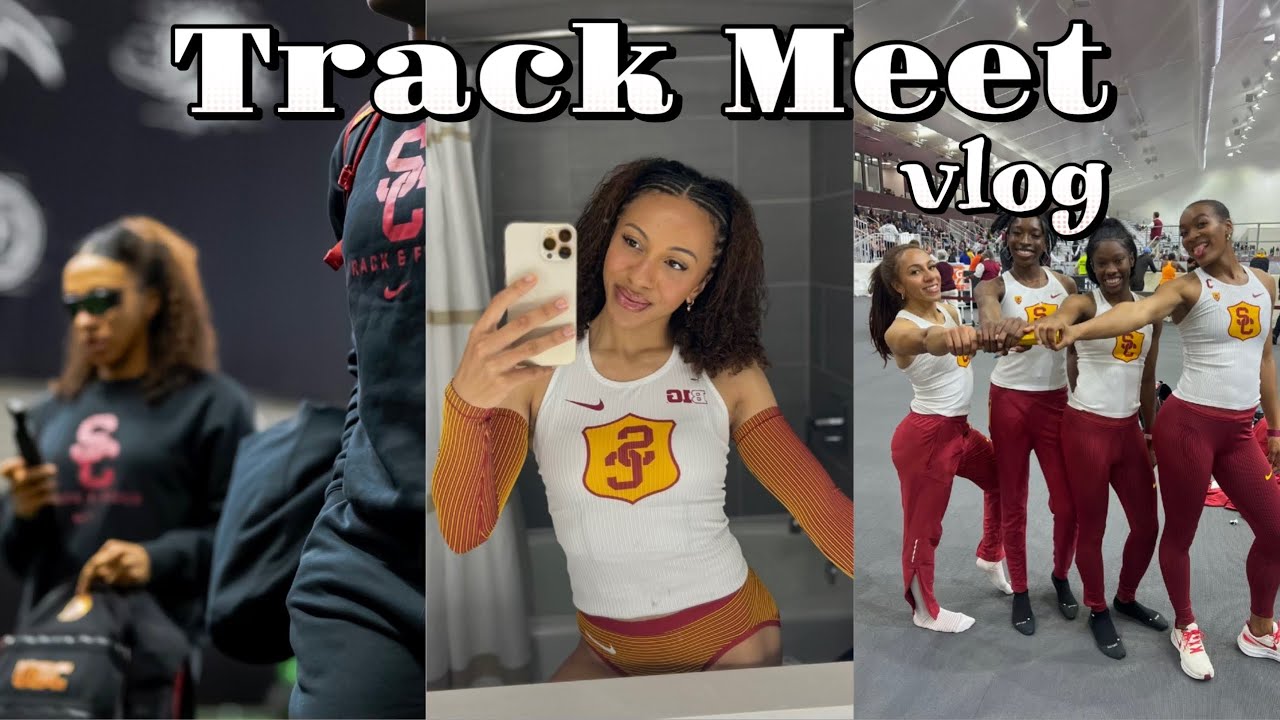 Track Meet Vlog | Season opener | Yemi Mary John