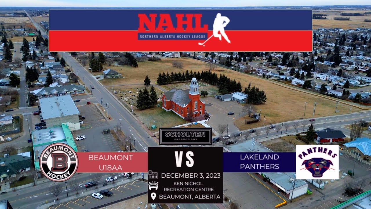 Beaumont Hockey Club vs Lakeland Panthers | Northern Alberta Hockey League U18 AA | December 3, 2023
