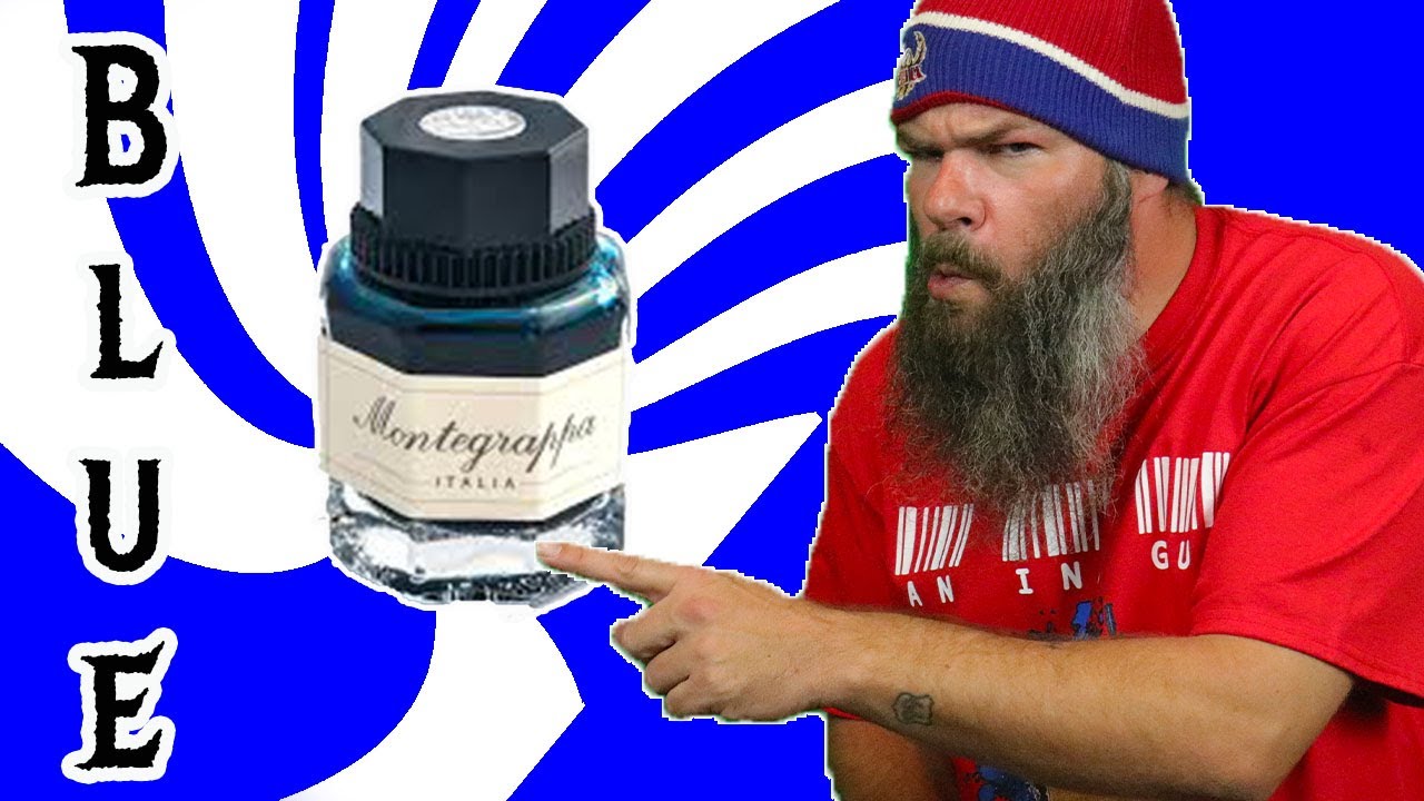 Montegrappa Dark Blue Fountain Pen Ink #fountainpenink #fountainpens