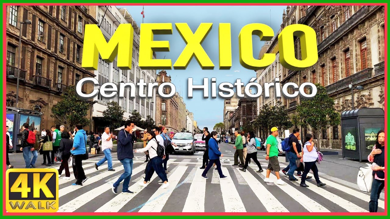 【4K】WALK MEXICO CITY 4K VIDEO walking tour CDMX slow tv TRAVEL vlog documentary