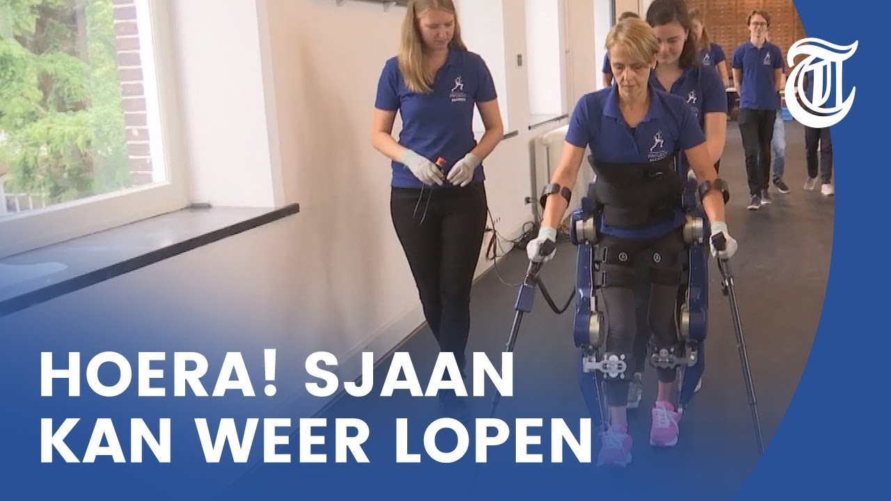 Briljante uitvinding laat dwarslaesie-patiënt weer lopen