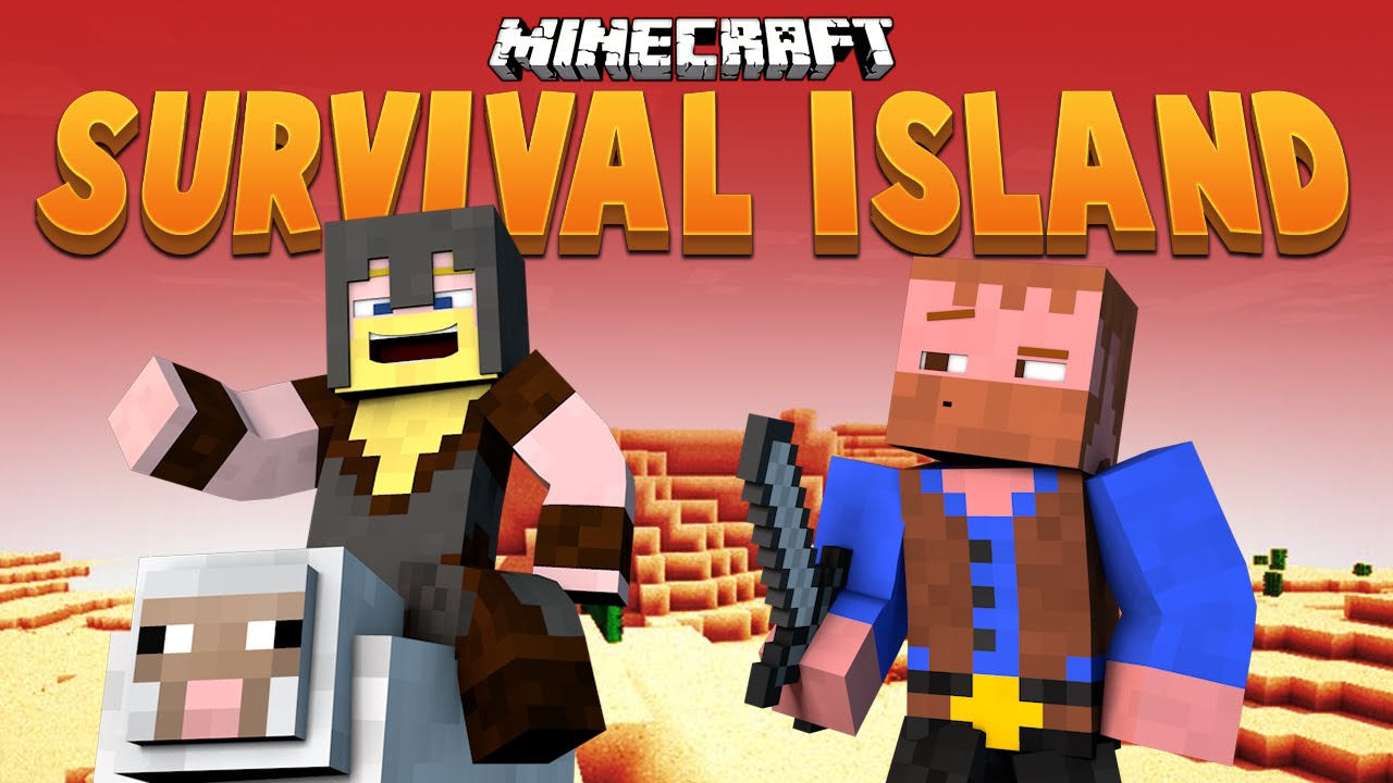 ИГРАЙТЕ ВМЕСТЕ С НАМИ ★ Minecraft Survival Island (1)