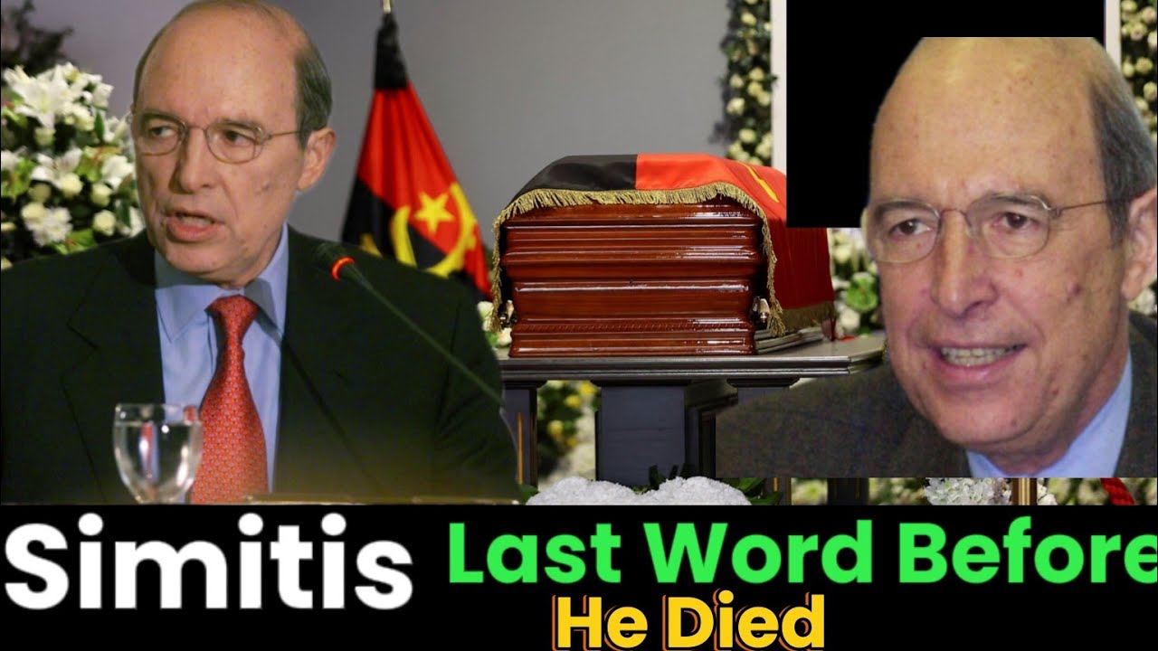 Former Prime Minister Simitisat Dies At The Age Of 88.