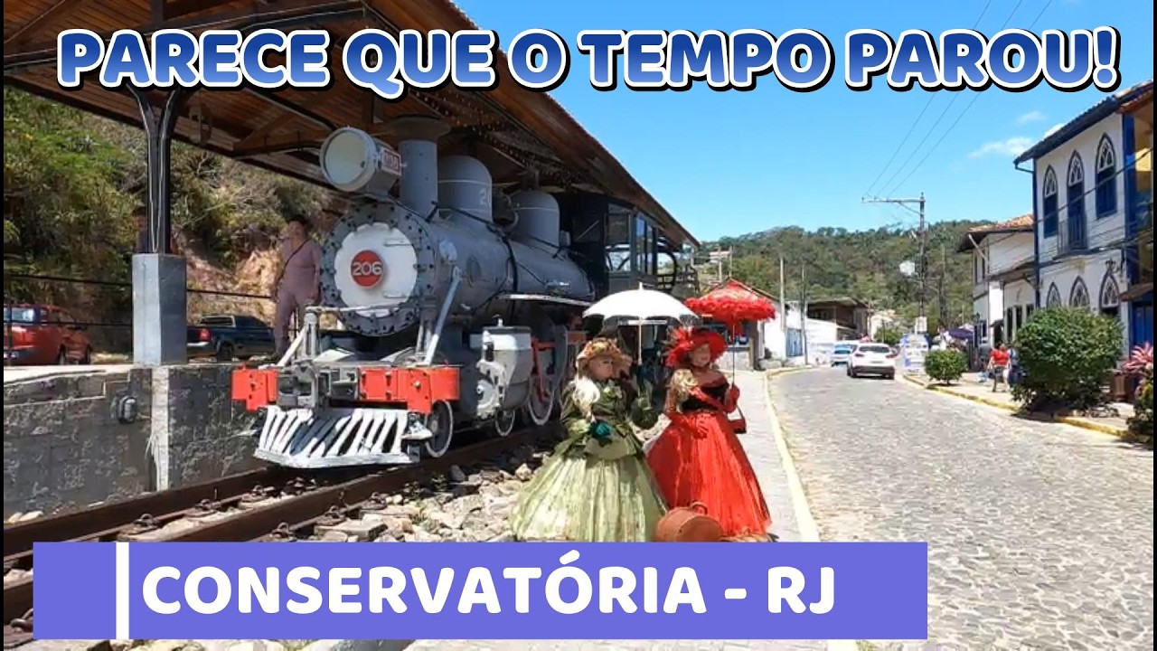 CONSERVATÓRIA - RJ O  QUE FAZER EM CONSERVATÓRIA? UM ROTEIRO PELA  CIDADE DA MÚSICA! ep 130